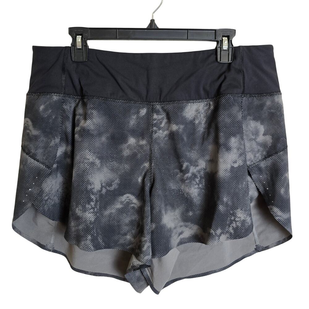 Athleta Run With It Printed 3.5" Lined Short Size 1X